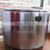 Stainless Steel Round Open no Cone German Style Fermentation Tank thumbnail-5