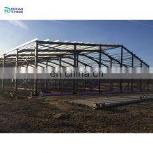Heavy H-type Steel Building Structure Prefabricated Industrial Workshops