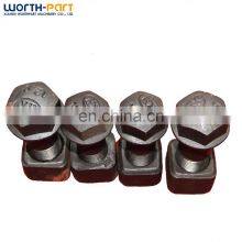 Track Bolt and Nut for Excavator Parts R210-3 81EM-27020 thumbnail-5