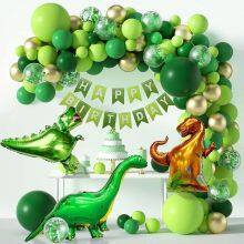 Hot Sale Animal Balloons for Kid's Birthday Party Decoration Inflatable Cartoon 3D Dinosaur Foil Balloons Set thumbnail-3