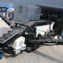 Round Vibrating Screen Crawler Type Mobile Gyratory Vibrating Screening Plant For Sale thumbnail-5