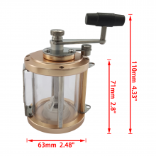 ISURE MARINE Deep Sea Fishing Reel Salt & Pepper Grinder Set Mills With Wood Plate thumbnail-3