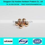 Bead Shape Precision CNC Female Thread Brass Parts Brass Cap thumbnail-2