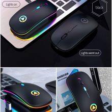 New Wireless A2 Mouse Touch Pad Rechargeable Silent Ultra-thin Mini Wireless Portable Mouse for Computer thumbnail-6