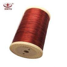 Fio magnético de alumínio emamelhado marrom avermelhado 12 AWG, classe EI/AIW 180 de alta tensão para transformadores e bobinas