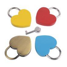 Love Heart Padlock Metal Lock for Decoration thumbnail-4