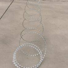 Factory Sale Razor Barbed Wire Stainless Steel Razor Wire for Anti-climbing Anti-theft Protection thumbnail-5