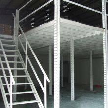 Multi-Tier Mezzanine Rack System Steel Platform Warehouse Storage Industrial Mezzanine Floor Racking System thumbnail-1