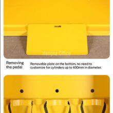 1900mm Single Gas Cylinder Cabinet for Research Universities, Intelligent Gas Leakage Detection & Automatic Fan System thumbnail-5