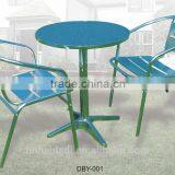 ourdoor aluminum garden set chair and table furniture bistro set