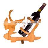 Elegant Wooden Wine Racks,single Animals Bottle Wine Rack
