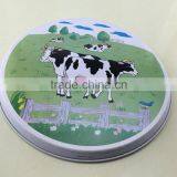 Chinese Factory Directly Round Tin Tray/metal Tin Tray for Serving/metal Tray thumbnail-5