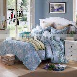 Hot Sale Spring Cotton Twill Reactive Flocked Printing Home Use Bedding Sets thumbnail-2