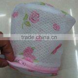 Printed Rose Bra Laundry Net Bag