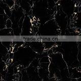 Foshan Supply Black Polished Glazed Porcelain Tile,low Water Absorption.80x80cm,1x1m thumbnail-1