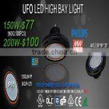 alibaba best seller led high bay light ul 150w 200w ufo