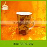 porcelain coffee mug with decal wholesale, funny coffee mugs, royal fine porcelain