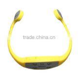 Waterproof Mp3 Player 8GB in Bond Conduction Tech Wireless Headset Built-in fm