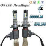 NEW !!! High Brightness G5 Led Headlight 6000lm 20W Car Led CREEs Headlight With Two Years Warranty thumbnail-2