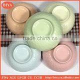 Color Mud Soil Porcelain Ceramic Color Bowl Salad Bowl Set Hotel Restaurant Ceramic Fruit Bowl Dinner Rice Soup Bowl thumbnail-2