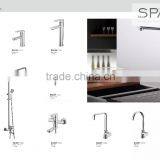 High Quality Stand Shower Set Exposed Rain Fall Bath Faucets Sanitary thumbnail-3