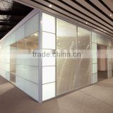 Modern Aluminumd and Tempered Glass Floor to Ceiling Office Partitions Wall(SZ-HP801)