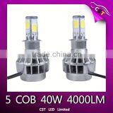 High Quality Fan Design 9600LM Super Bright 12V 24V Led Motorcycle Headlight thumbnail-2