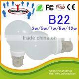 Cheap 360 Degree View Angle Led Bulb Ac85-265v Factory Wholesale Price Ceramic Led B22 9w Bulbs