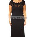 Middle Aged Clothing Viscose Abayas Women Blank Dress thumbnail-4