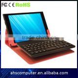 7 inch tablet leather case with bluetooth keyboard for Samsung Galaxy Tab