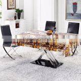 Coffee Vinyl PVC Table Cloth / Best Price Vinyl Covering/ Table Fabric for Home