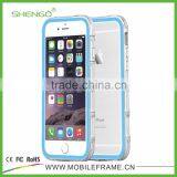Manufaturer Wholesale Metal Bumper With TPU for IPhone 6