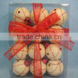 Christmas Jute Ball Decoration