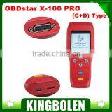 2016 Original OBDSTAR X-100 x100 PRO Auto Key Programmer (C+D+E) including EEPROM adapter for IMMO+Odometer+OBD+EEPROM