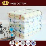 Pure Cotton Mix Color Strip Yarn Dyed Jacquard Elegant Face Towel