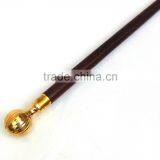 Antique Brass Vintage Walking Stick/Golden Handle Walking Stick/Beautiful Walking Stick Wk1120 thumbnail-4