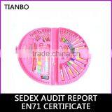 Marker Pen Drawing Set With Half Moon Shape thumbnail-1