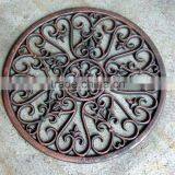 Round Shape Doormat Cast Iron thumbnail-1