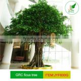 Customized GRC ficus tree for outdoor decoration
