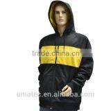 New, Mens 7.4V Rechargeable Battery Powered Heated Hoodie Jacket