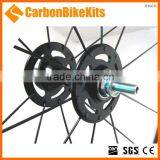 CBK Light 60mm Deep 700c Full Carbon Track Wheelset Tubular With Hubs thumbnail-4