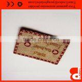 Custom Gold Thread Embroidery Paris Cross Border Patch