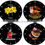 Eco-friendly Slate Wall Clock With Different Images thumbnail-1