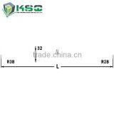R38 Speed Drill Rod, R38-Round 39-R38, Flushing Hole 14.5 Mmt 32 mm