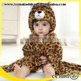 Blanket Baby Robe Hooded Animal Baby Bathrobe thumbnail-3