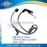 Autoparts Front ABS Sensor Right for TOYOTA COROLLA/LEXUS 2O05-2012 OEM 89516-ON010