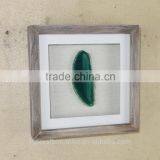 Real Agate Shadow Box Wood Wall Art thumbnail-4