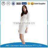 Long Sleeves Woman Bodycon Sex Dress With Harness Detail thumbnail-2