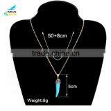 2016 Hot Selling Jewellery Necklace Chili Gemstone Pendant Necklace Statement Necklace Jewelry Necklace thumbnail-4