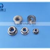 Large hexagon flange nuts